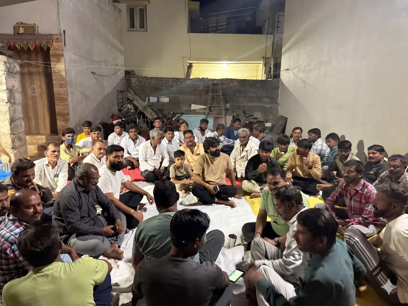 ટીંબાવાડીમાં એકતા અભિયાન બેઠક